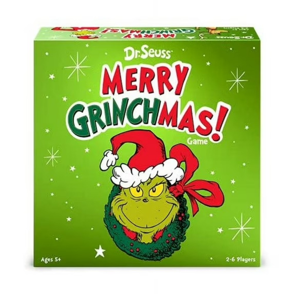 Dr Seuss MERRY GRINCHMAS Funko Who-ville Christmas Holiday Board Game The Grinch